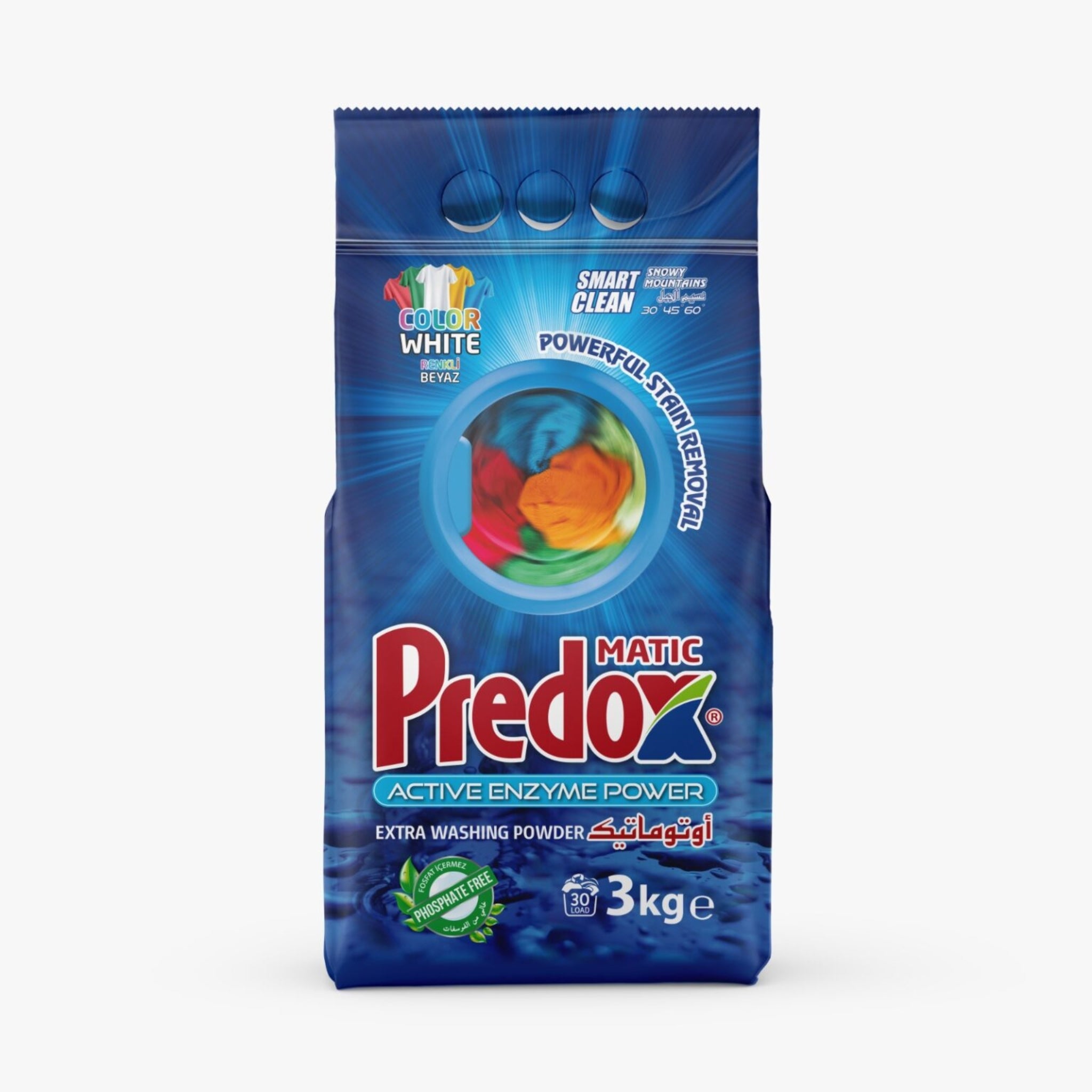 Detergent de Rufe Snowy Mountain Pudra 3KG