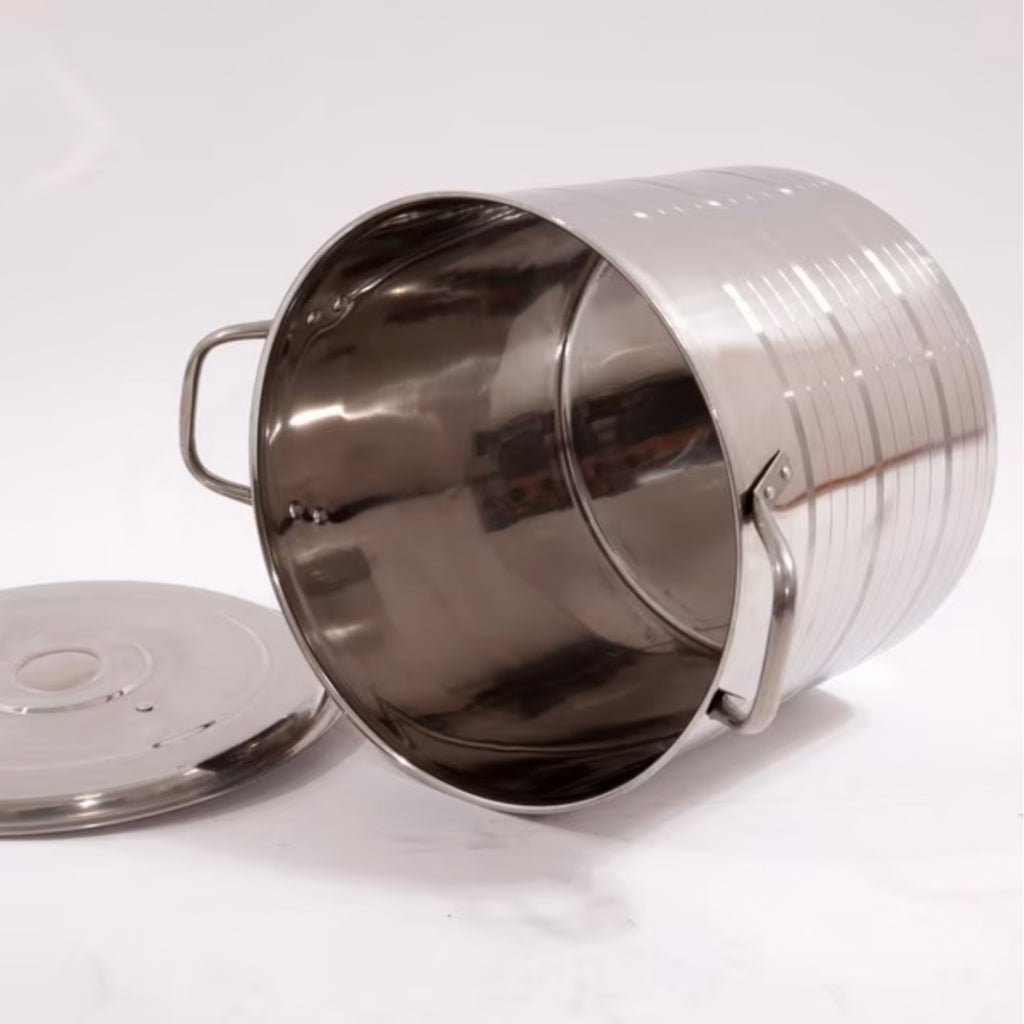Set 8 Oale Inox cu 8 capace Inox,Triberg, GD8, Argintiu